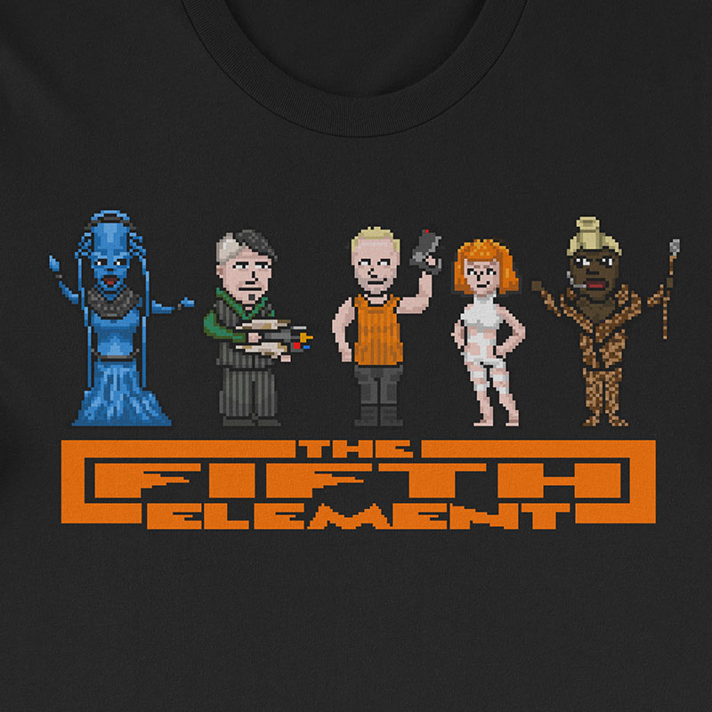The Fifth Element - 8bit Cast